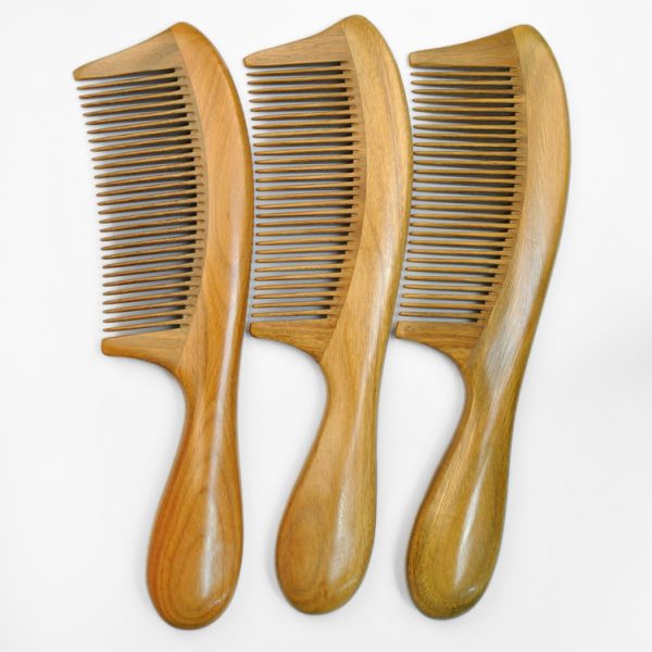 Green Sandalwood Comb