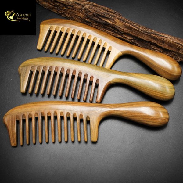 Green Sandalwood Comb