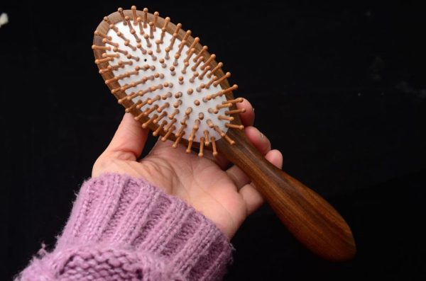 Original Green sandalwood hairbrush
