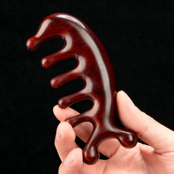 Horn Mermaid Sandalwood Comb