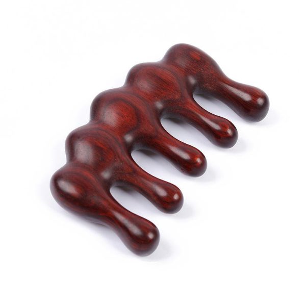 Horn wave massage comb