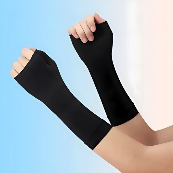 High quality short cotton  gloves.