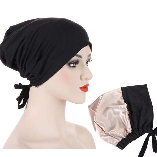 Hot selling double layer hijab cap.