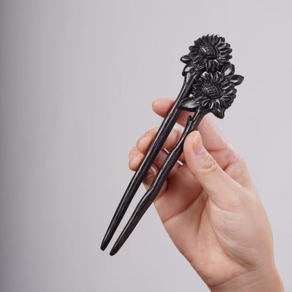 23. Double Sunflower Black