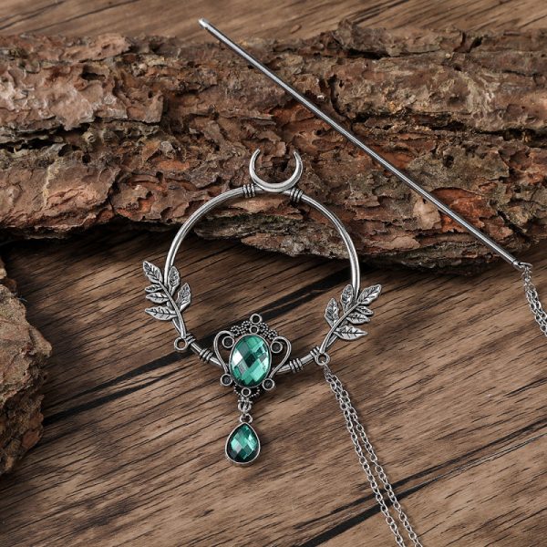 Leaf Crystal Fairy Hairpin.