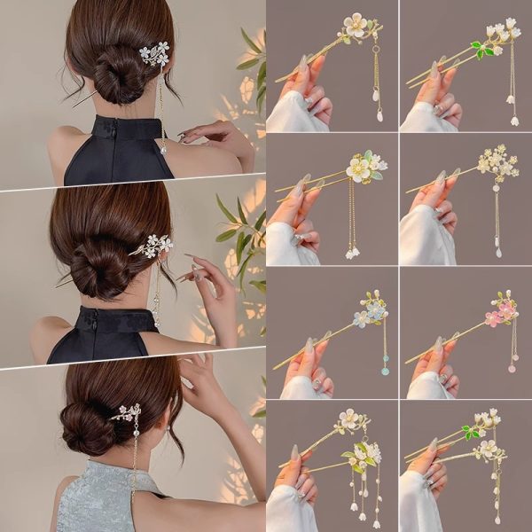 High-grade metal hairpin.