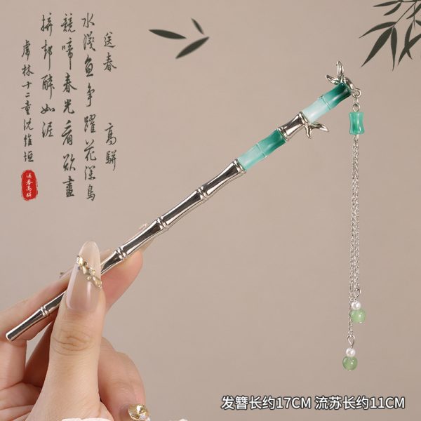 6. Double bamboo silver