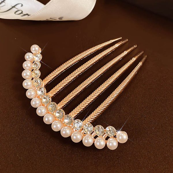 17. Double row bead diamond rose gold
