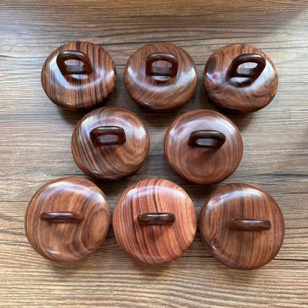 Rose Sandalwood Ring Massage Comb.