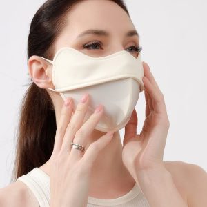UPF 50+ Ice Silk 5D Sunscreen Mask.