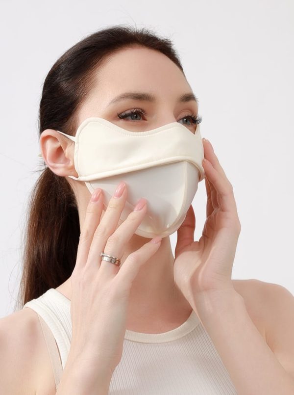 UPF 50+ Ice Silk 5D Sunscreen Mask.
