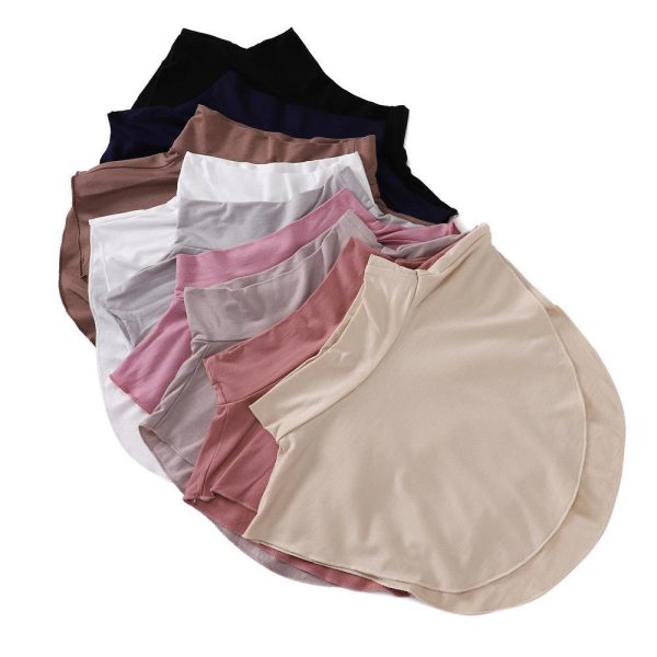 Solid color modal pure cotton turtleneck Cover