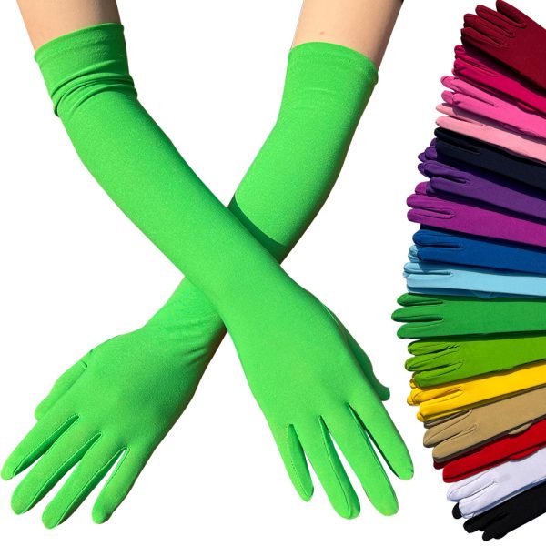 Chunqiu New Milk Silk  Gloves For Women