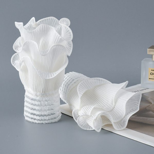 Three-layer chiffon curling